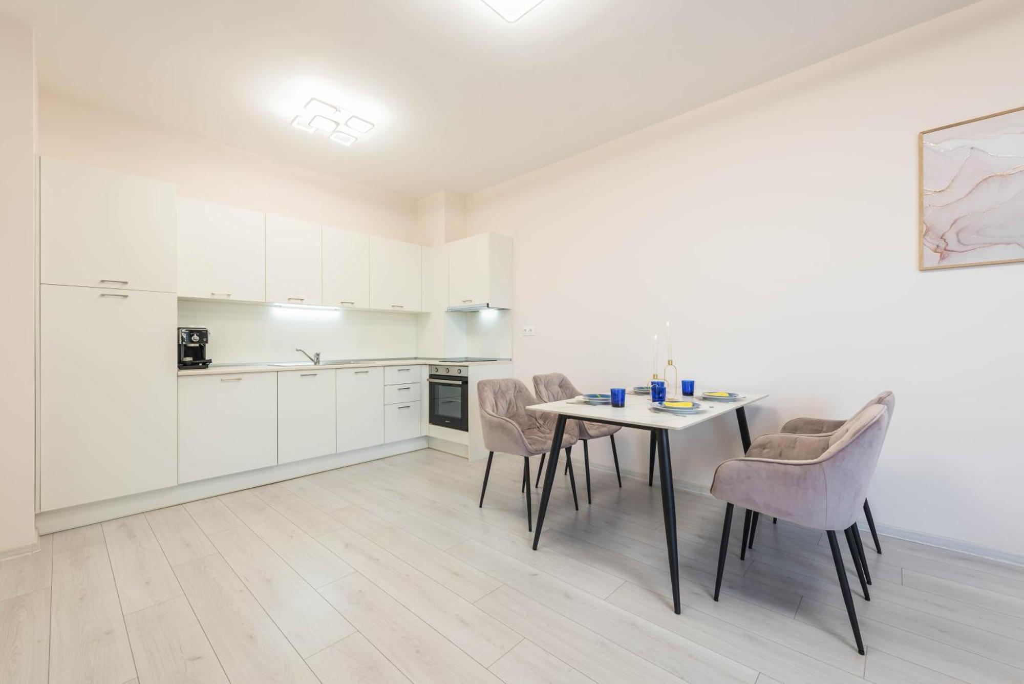Luxurious And Panoramic Apartments At The Beach In La Mer Complex Golden Sands Exteriör bild